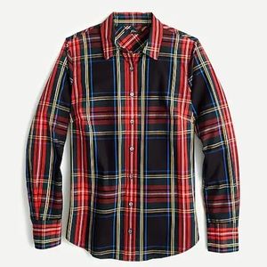 ❗️Final Sale! ❗️ New J. Crew Plaid Button Down - Red Blue Black Yellow White